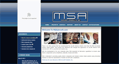 Desktop Screenshot of msaaircraft.com